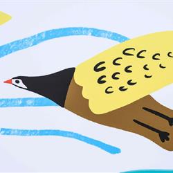 Partial Detail of Window to Our Worlds - Part 2